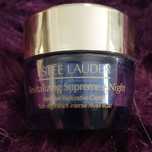 Estee Lauder Revitalizing Supreme+ Night Cream - Deep Purple and Gold